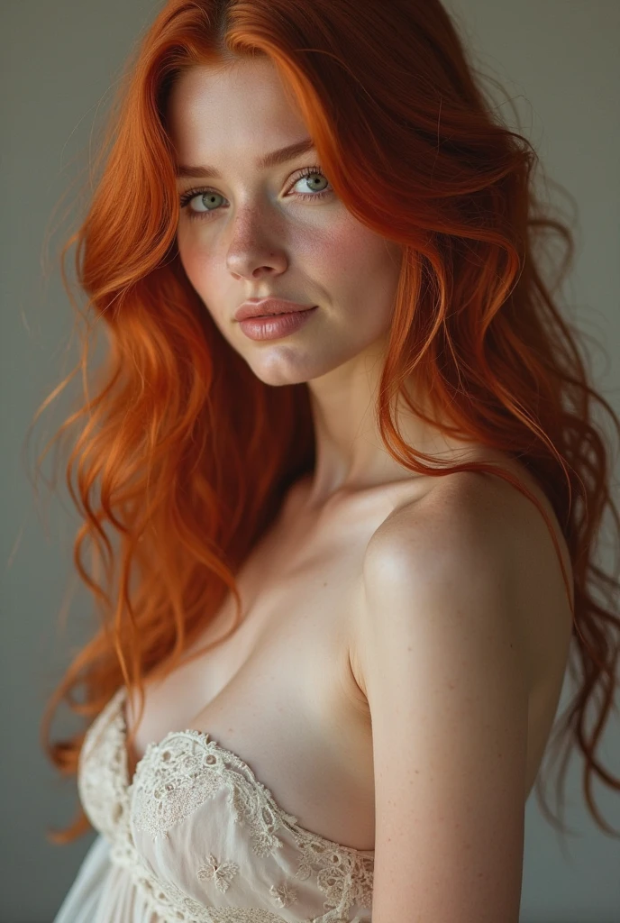 Red-haired woman