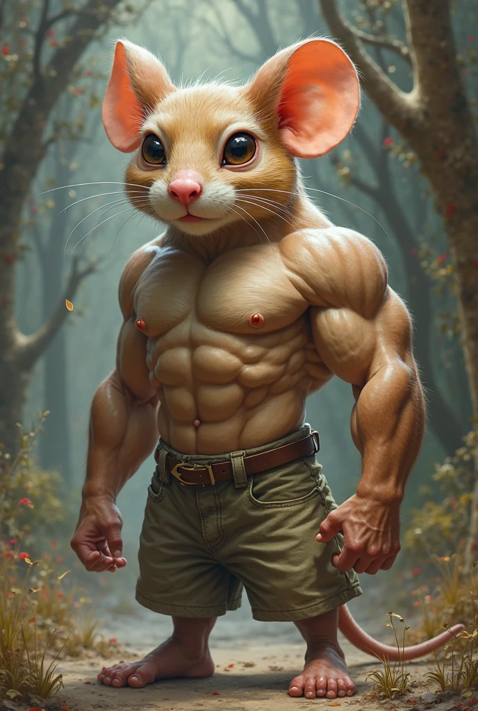 A pumped up mouse