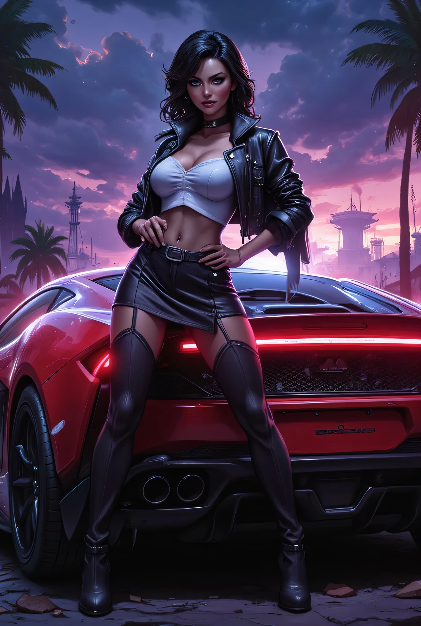 Create a stylish female GTA V character