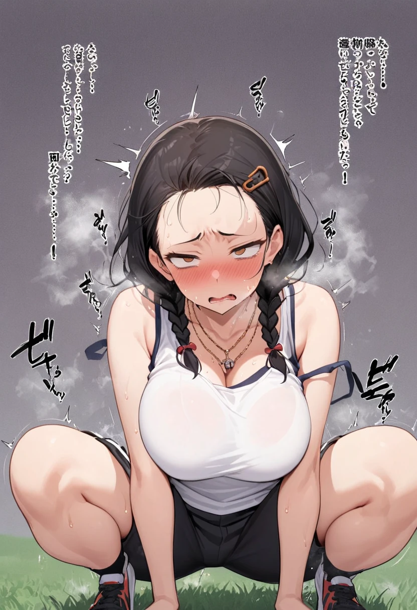 <lora:grabbing_anothers_hair_v0.2:1>
multiple boys, 1girl, hand in another's hair, t-shirt, grabbing another's hair,, masterpiece, best quality, highly detailed