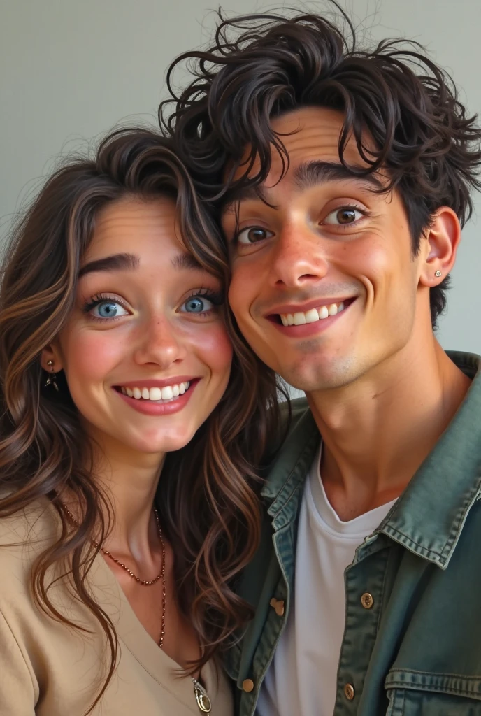 realistic hair , realistic smile, realistic background, realistic face, real people, lighting, realistic eyes,realistic face shape, no apple adams,realistic eye lash, realistic eye brown,