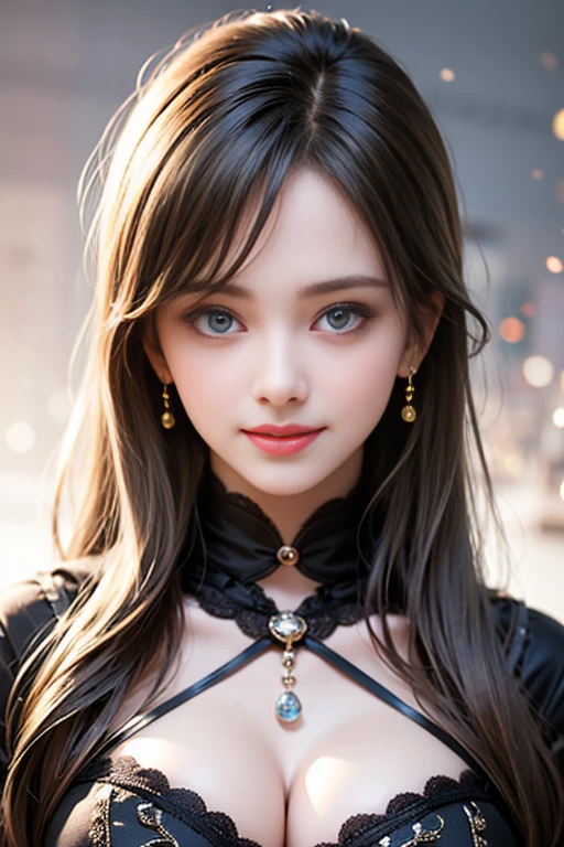 ((Beautiful Face:1.2)), (Purelos Face_v1: 1.0), Half Body,((White simple background)),One girl, alone, hair ornaments, Green Hair, Twin tails, Long Hair, dress, water,, Mid shot portrait photography (Farzan) From Genshin Impact,, Dark Fantasy Background, Charming grin., By Greg Rutkowski and Walt Disney、Extremely realistic, highly detailed and intricate photorealistic analog style photos。Eyes sharply focused, Cinema Lighting,, , ,超High resolution, High resolution, 8k ,((Natural big breasts))