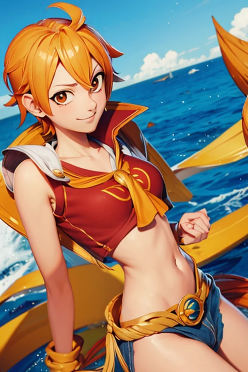 milf, yellow bikini, ultra detailed, pokemon anime style, chained
