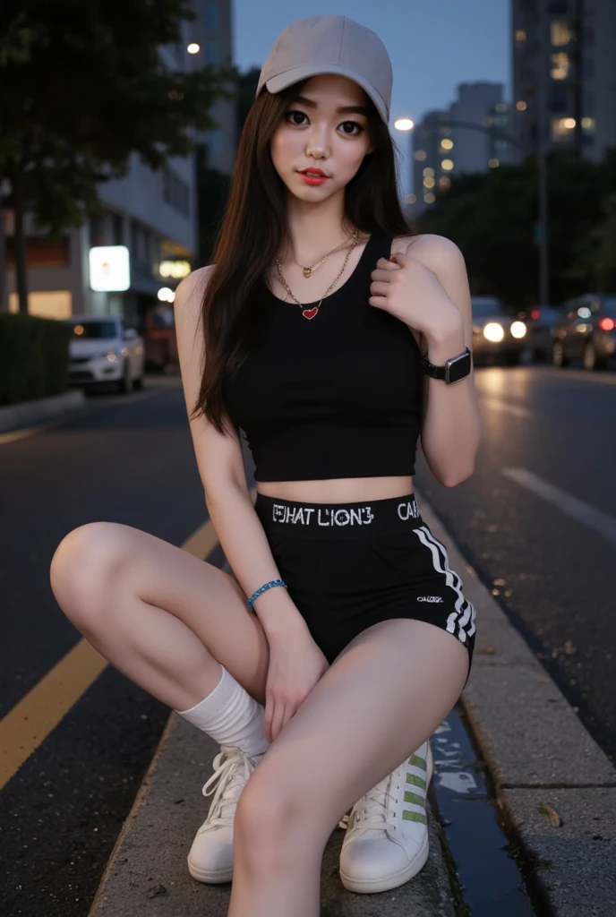 "(masterpiece, best image quality, 1girl, schoolgirl with beautiful face, high resolution, perfect style, gym clothes, socks, athletic shoes, school ground or gymnasium, fine details of limbs, 16K, radiant skin), perfect body structure, perfect sizing, realistic, left and right target limbs."