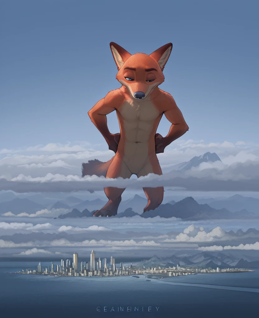 Solo, male, furry art, fursona, ((kinkajou)), (((brown primary fur))), white secondary, (perky ears), cool pose, city background, amazing art, masterfully executed, beautiful background, normal body, paws.