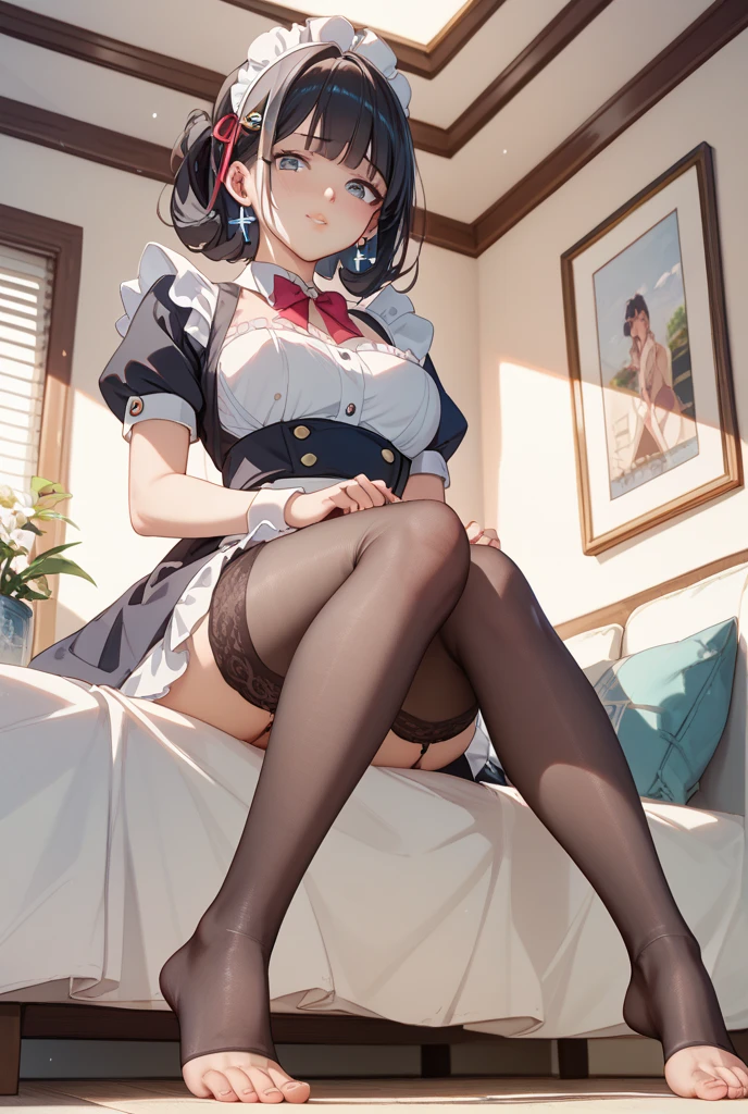 masterpiece, best quality, high quality, perfect anatomy, ultra detailed, perfect design,
BREAK,
high school girl, beautiful detailed face, realistic skin, (shiny glossy skin),
BREAK,
brown eyes, ((realistic eyes)), ultra detailed eyes, beautiful high light eyes, (narrow eyes), ((droopy eyes)), (big eyes), (wide-set eyes), double eyelids, ((half closed eyes)),
BREAK,
brown hair, ((bob cut)), ((straight hair)), (medium side hair), thin hair, (swept bangs), shiny glossy hair,
BREAK,
love, (voluptuous ecstasy face), ahegao, detailed lips, (open mouth), tongue out, (feeling weak), ((embarrassed)), (nose blush),
BREAK,
((low leg white leotard, golden and black hemline, double button)), (((cleavage cutout of heart))), ((front cutout white skirt)), (white elbow glove), lace headdress, (white over knee long boot), (black crisscross halter), ((frille sleeveless shoulder)), (high waist black belt, golden buckle),
BREAK,
(sitting on the bed), (((spread legs))), (((leg up))), (((legs up))), (from above), ((looking viewer)), (((focus face))),
BREAK,
(luxury hotel room), top light, warm light