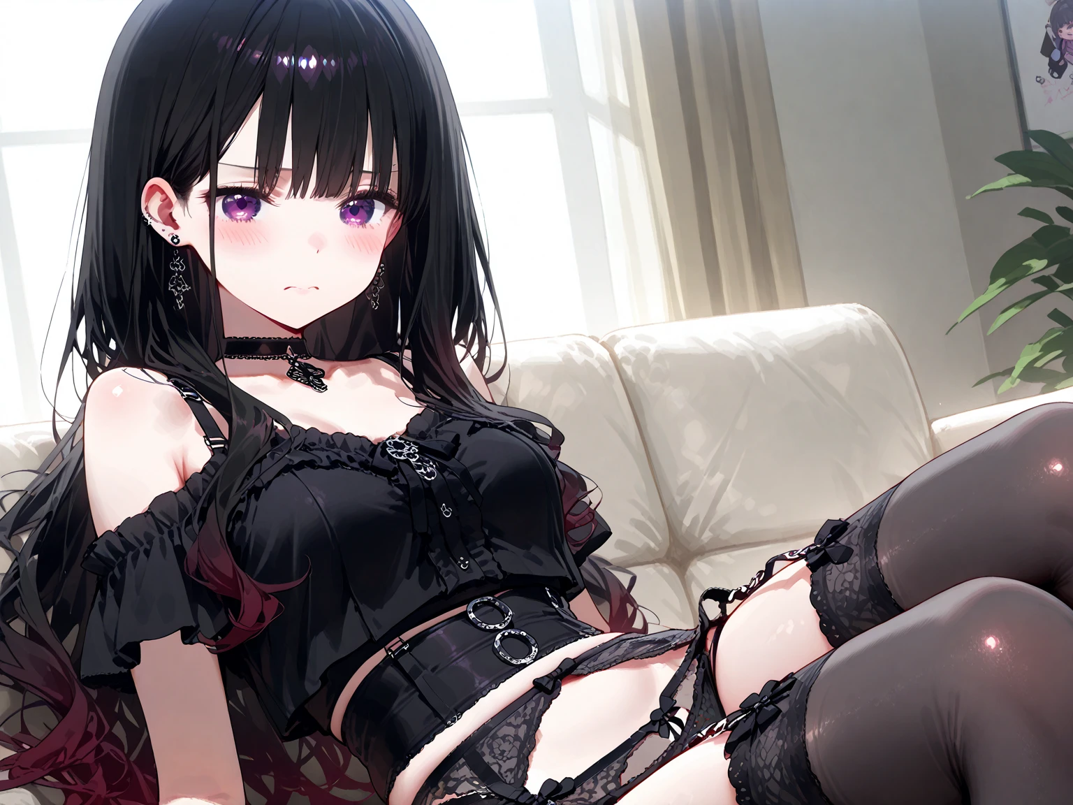 Nipples visible even through clothes
