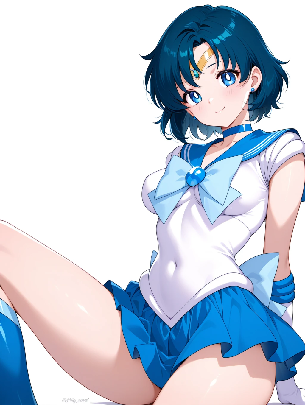 score_9, score_8_superior, score_7_superior,
sauce_Anime Best Quality, masterpiece,
There is nothing there, Digital Media (artwork),
Anime Coloring,
overview,
Anime screenshots,
Isolated on a white background,
upper body, (((face focus, face close up, ass pov, portrait))),
(View your viewers, In-person audience:1.1)
(Telephoto View, Enlarged composition, :1.1),
A light smile, Calm,
break,
One girl, alone,
Teen, Curvy,
Sailor Mercury, Mizuno Ami, short hair, bangs, blue eyes, Blue Hair, parted bangs, stud Earrings, puppet,
Sailor Mercury, tiara, Sailor Warrior Uniform, Blue sailor collar, bow, Knee Boots, choker, White gloves, blue choker, elbow gloves, jewelry, Earrings, Blue Skirt, Magical girl, shirt lift up, puffy nipple,