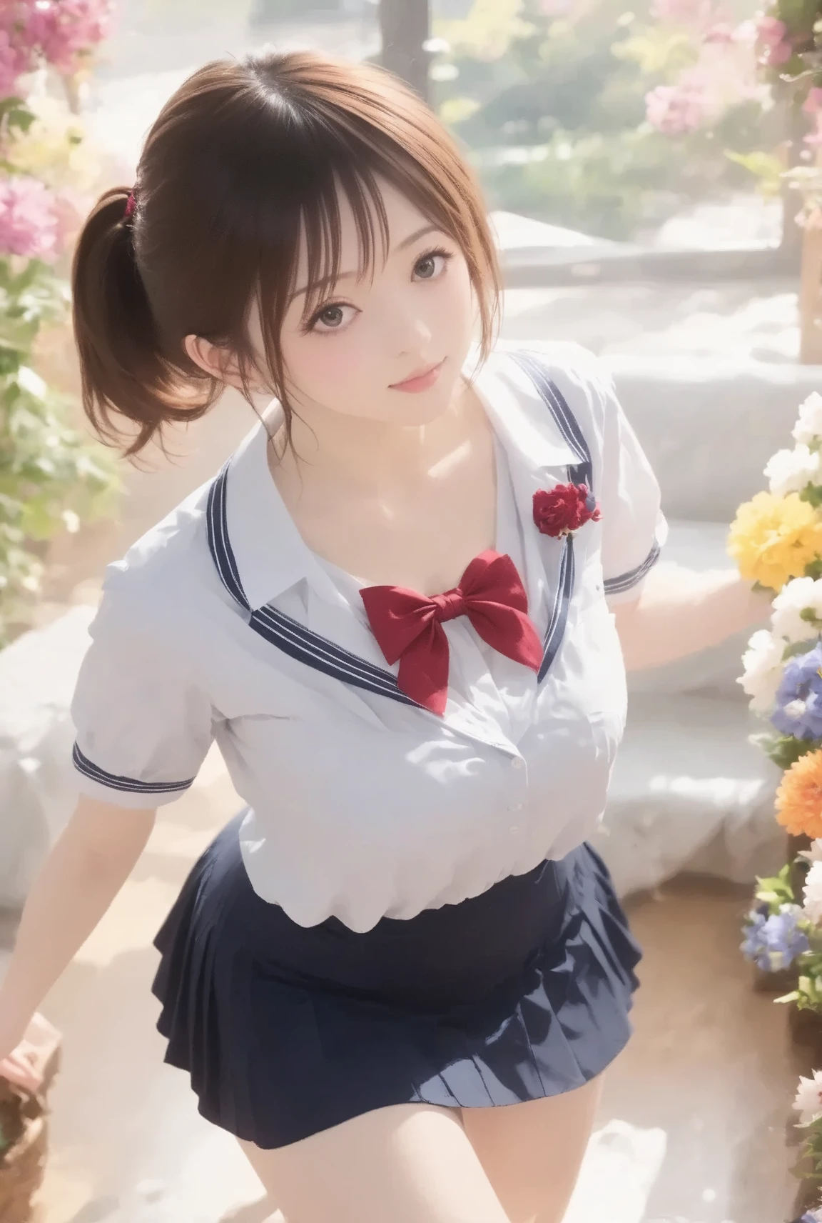 (((high details,high detail、masterpiece,attention to detail))), Japanese , beautiful high school girl,Young and cute gravure idol, When you wear a long-sleeved knit, young sensual gravure idol, young gravure idol, A hig? school girl who is beautiful and innocent when she smiles,the whole body is wet,dripped down,face is flushed,beautiful girl with beautiful legs,beautiful woman natural light、the whole body is wet,thin clothes,semi-long,perm,brown shiny hair,hair is wet,dripping水,dripping,,look troubled,(Show me your panties you took off)