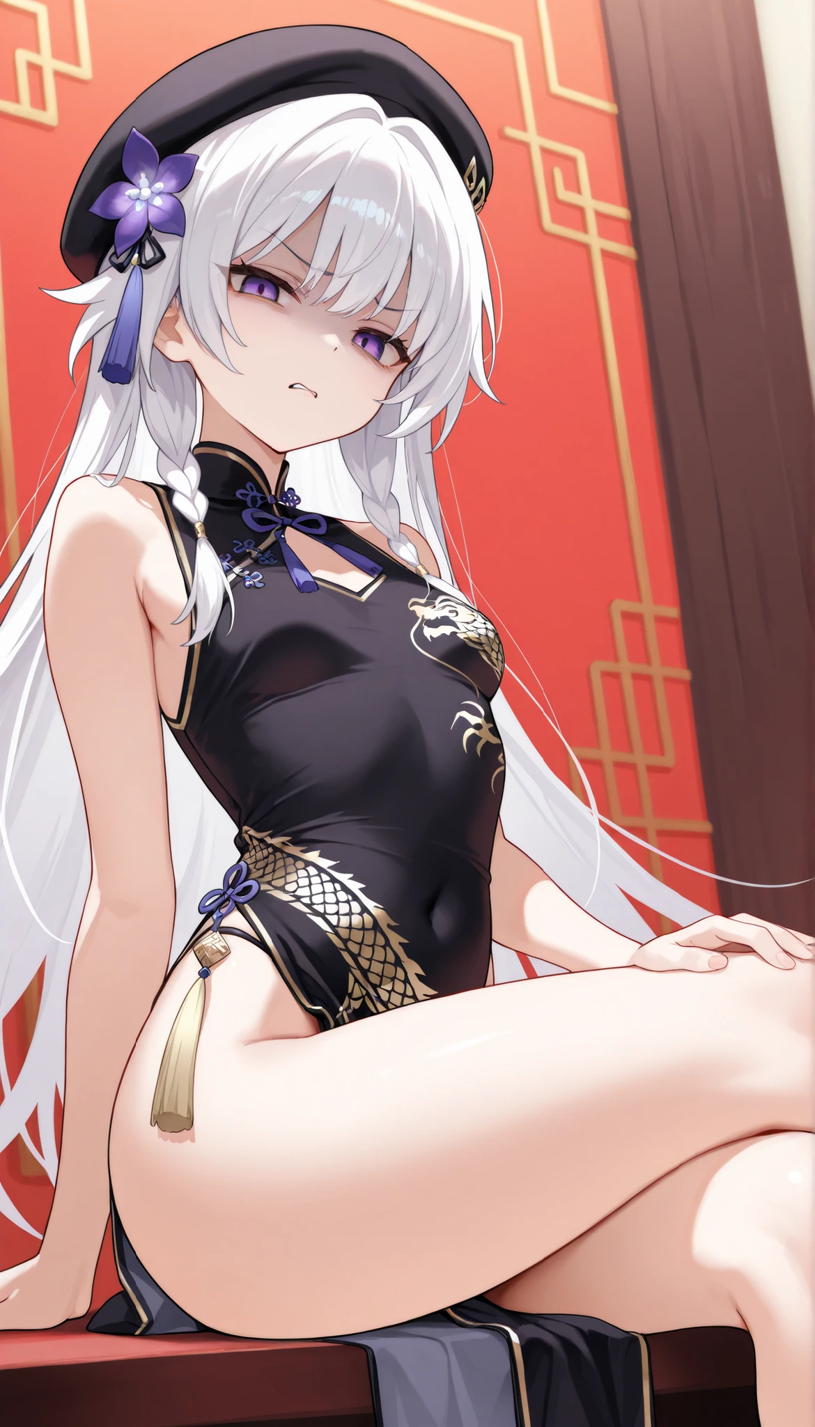 1girl, beautiful white kitsune, long white kitsune ears, multiple white kitsune tails, blue and yellow pijama 8k, anime style, yellow eyes, big breasts, extremely detailed eyes and face, 4k, high quality, vibrant colors, long white hair, wide waist, wide hips, sexy pose, masterpiece,extreme detail description,professional,vivid colors,bokeh