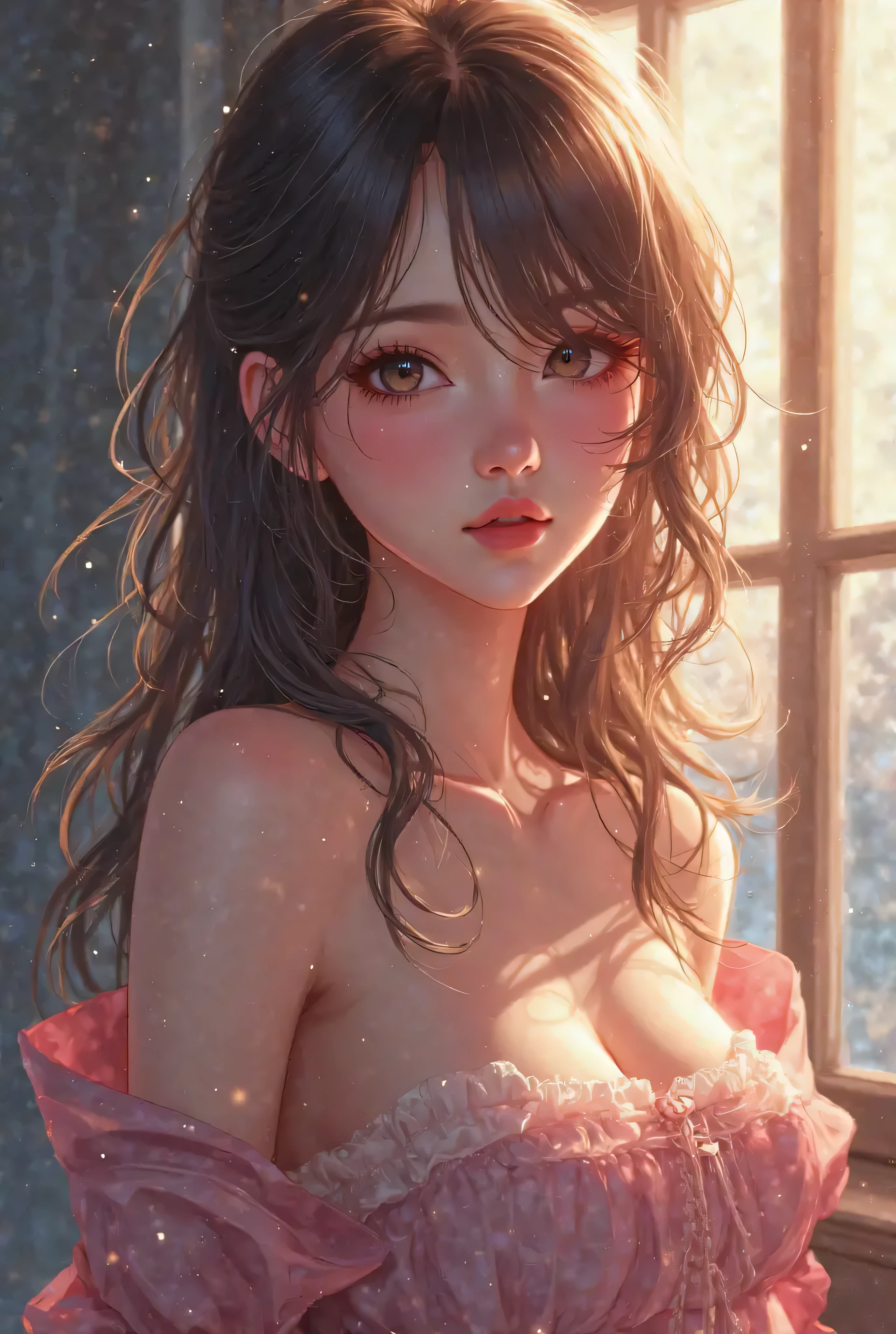 Make a girl in a towel