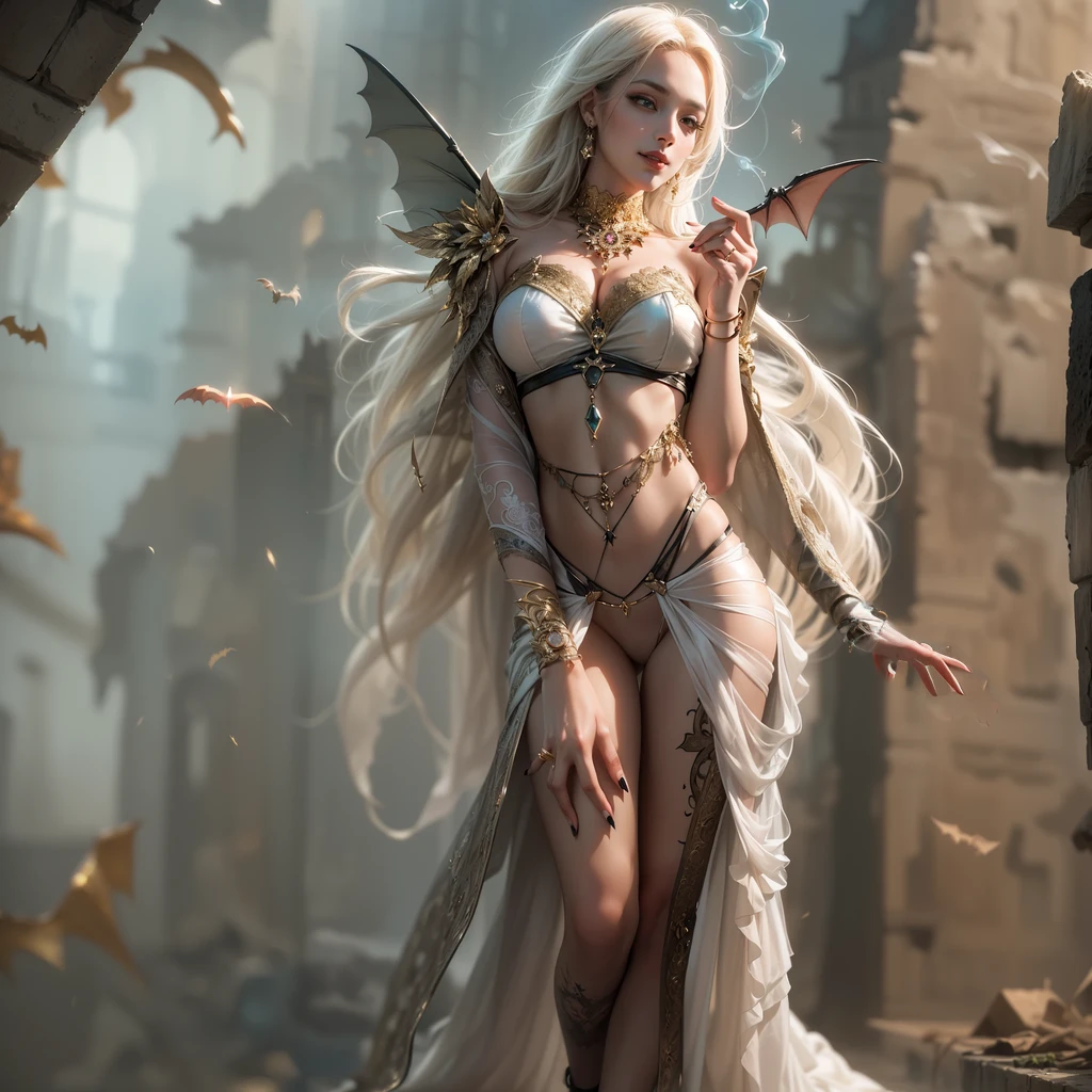 (best quality: 1.1), (masterpiece: 1.1), (Valencia: 1 girl girl), a masterpiece, bestquality, raw photo, realistic, FACE, incredibly ridiculous, beautiful girl, magic, long long hair, depth of vision, Highres, hyperdetailed, finely detailed, RAWExtremely detailed, extremely detailed eyes and face, sharp pupils, realistic pupils, sharp focus, cinematic lighting, detailed, perfect anatomy, a closeup of a woman with beautiful brown eyes face in a costume with a dragon on her shoulder, costume outfit, cinematic goddess body shot, majestic body full body angel, elegant cinematic pose, hyperdetailed full body shot, hyperdetailed fantasy character, full body image, like a mystical valkyrie, detailed whole body, beautiful and elegant elf queen, unreal motor render + a goddess, grumpy lighting, glow,  bright, mysterious, mystical, magical, rim lighting, vibrant, psychedelic, colorful, intricate, elegant, sharp focus, highly detailed, digital painting, conceptual art, matte, masterpiece, hyper detailed ultra sharp, vibrant aesthetic, blood wave, colorful, psychedelic, ornate, intricate, digital painting, conceptual art, smooth, sharp focus, illustration, beautiful female,