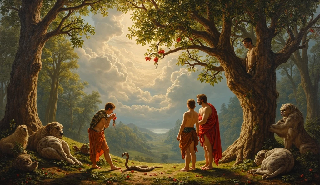 Greek mythology，eden，natural scenery