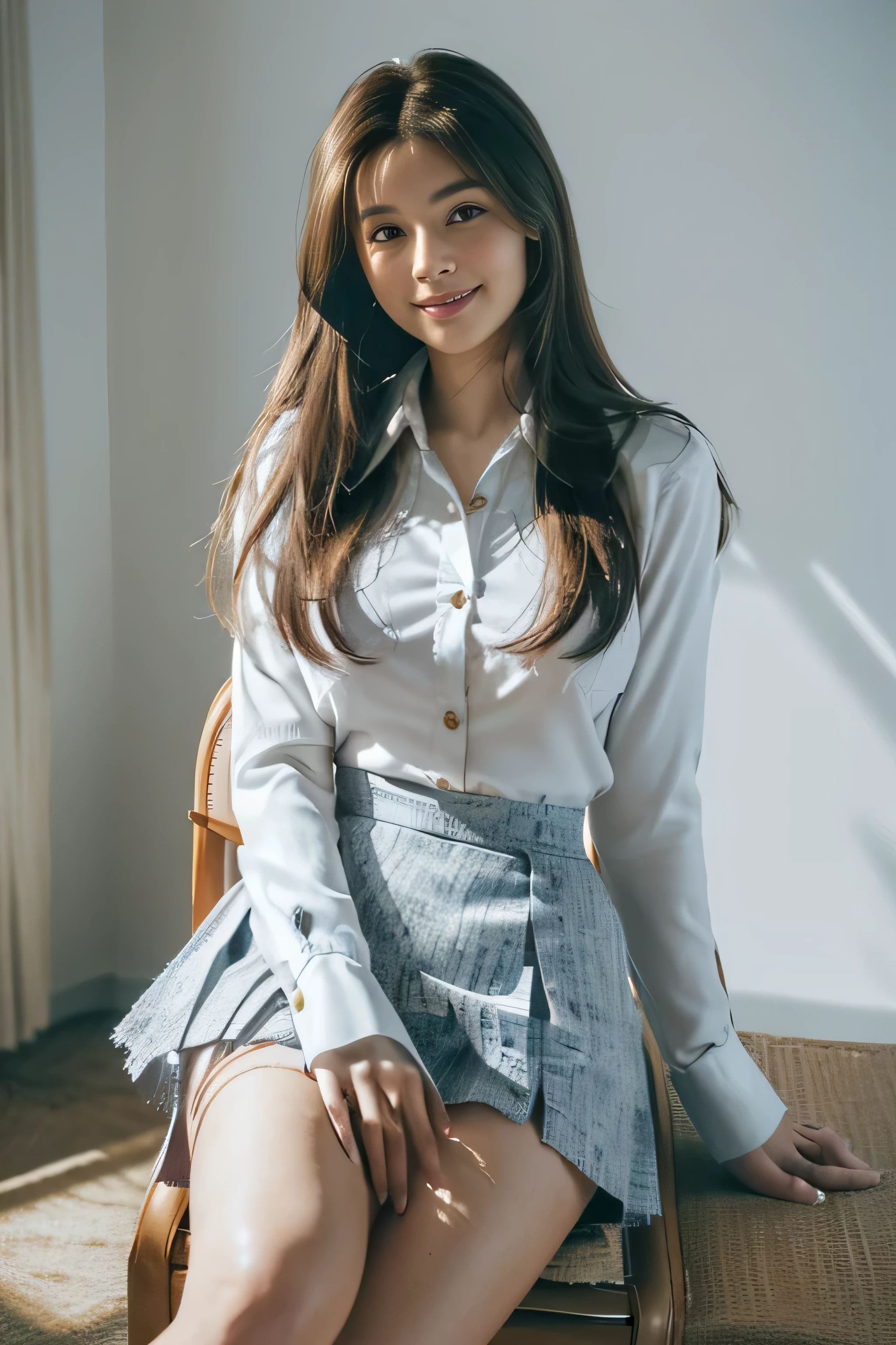 (realistic silk panties:1.3),(Looking directly at Viewer:1.3),(Big eyes:1.3),(double eyelies:1.3),(long eyelashes:1.2) ,balanced elegant face,(Japanese idol:1.3)(small mouth:1.1),drooping eyes,(small smile:1.2)32K, masterpiece, thick thighs, huge hip, Raw photo, Best Quality, Photorealistic, Highly detailed CG Unity 32K wallpaper, depth, (Extremely beautiful face, Beautiful lips, Beautiful eyes), intricate detailed face, ((Ultra detailed skin)) , Cutest Pretty Japanese girl, Super Idol, Clear eyes, (Brown hairs),