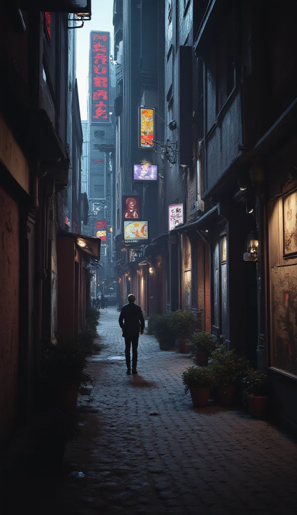 A tough and unapologetic 23-year-old woman with a fit, gym-trained body, standing with gritty confidence in a dark, trash-littered alleyway. She wears a white Calvin Klein  set, its waistband boldly visible above a pair of ultra-baggy, low-slung hip-hop pants that hang just above her thighs. Her oversized, distressed bomber jacket falls loosely off her shoulders, sleeves drooping low, exposing her crop top and toned abs. The fabric is worn, stained, and frayed—like it’s lived through chaos. Her chunky combat boots are scuffed and dusty, perfect for stomping through the city underground. She stands with her legs slightly apart, grounded like a street warrior. Her left hand rests on her hip with swagger, while her right hand drags a heavy, dented baseball bat across the cracked concrete floor. Her face is fierce—jaw set, eyes narrowed with defiance. Her chin tilts slightly up, nose pointed skyward, wearing a smug, untouchable expression. Her shoulder-length hair is slightly messy, textured like it’s been through wind and smoke. The background is a raw, graffiti-covered alley soaked in dim, yellowed streetlight. Posters peel off brick walls, grime clings to metal doors, and a faint mist rises from underground vents. There's dust in the air, flickering neon signs in the distance, and the whole scene feels like a rebel’s hideout—loud, unclean, and full of soul. The colors are muted—grays, browns, and faded reds—with grainy textures and high contrast shadows that bring out the roughness of the environment. Cinematic, full-body grunge splash art in 9:16.