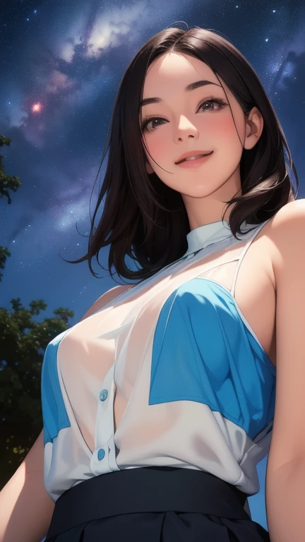 (Extremely detailed 8k wallpaper:2), (photo:2), (soigne Beautiful girl:2), (gives a lecture to friends:2), detailed (Face and eyes), (hyper realistic:1), (highly detailed:1), (epic realistic:1), rim light, (maximum details:1), cozy, (fullbody:1.3), (looking at viewer:2), (Woman's Attractive Qualities:2), (Attractive Woman:2), (Attractive:2), Smile, Intelligence, Empathy, Gracefulness, Sense of Style, Fitness, Grooming, Optimism, (Sensitivity:2), Sincerity, Romantic Gestures, Playfulness, Fashion Sense, (Sensuality:2), Charm, Modesty, Thoughtfulness, (Femininity:1), Flirtatiousness, Warmth, (Physical attractiveness:2), A beautiful smile, A love of life, strength and power, vulnerability, curiosity, wonder, love, (nature background:2), kawaii, waifu, Beautiful breasts, (attractive body:2), (Beautiful body:2), Beautiful pose, attractive pose, (Beautiful legs:1.0), (spread legs:1.0), (Beautiful clothes:1), (classic clothes:2), (elegant clothes:2), (European clothes:2), detailed clothes, (skirt:1), (blouse:1), (provocative pose)