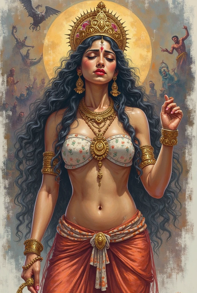 Indian devi Big Bob's and Sex back