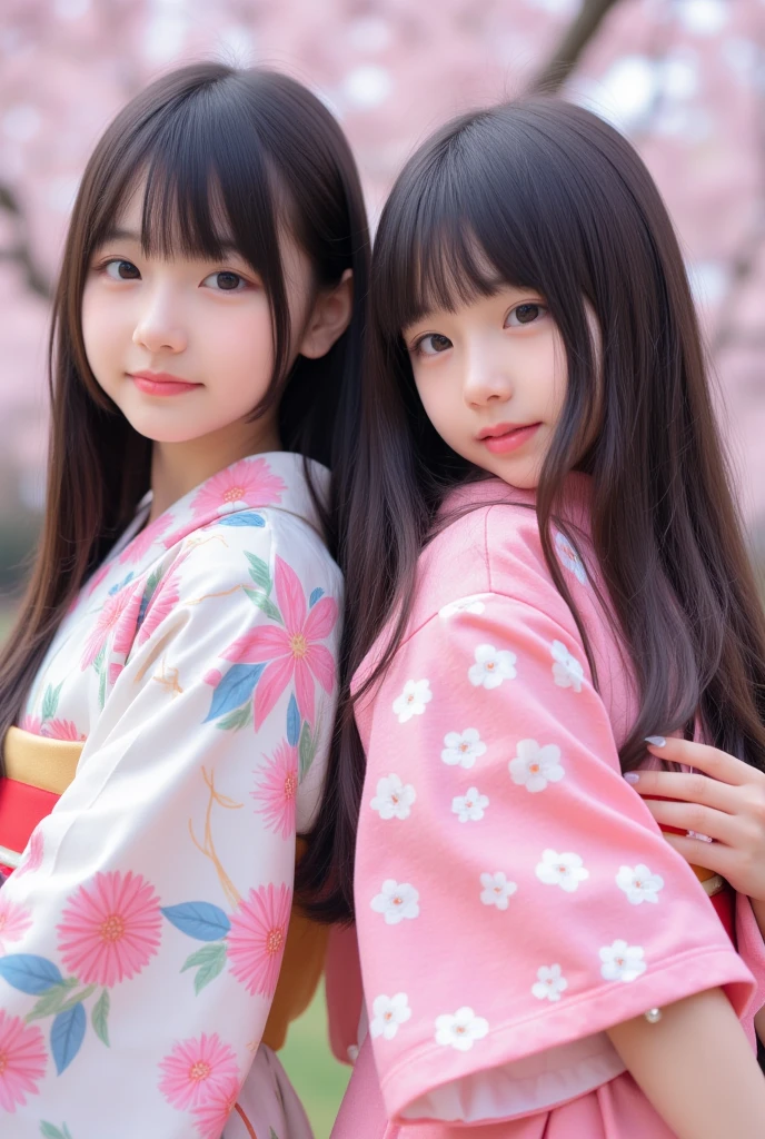 ((best quality)), ((masterpiece)), (detailed), perfect face, Highly concentrated,18 year old girl,Pink kimono,round face,confident look