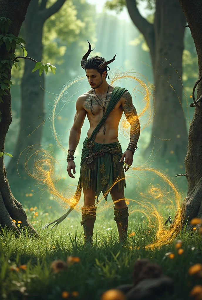 A group of fierce Australian Aboriginal warriors, intricate body paint patterns, traditional weapons and tools, rugged terrain, warm lighting, photorealistic, 4k, ultra-detailed, masterpiece, cinematic composition, dramatic shadows, earthy color palette, volumetric fog, photorealistic skin and textures, highly detailed facial features and expressions, powerful poses, sense of motion and energy, natural environment with rocks, trees, and foliage
