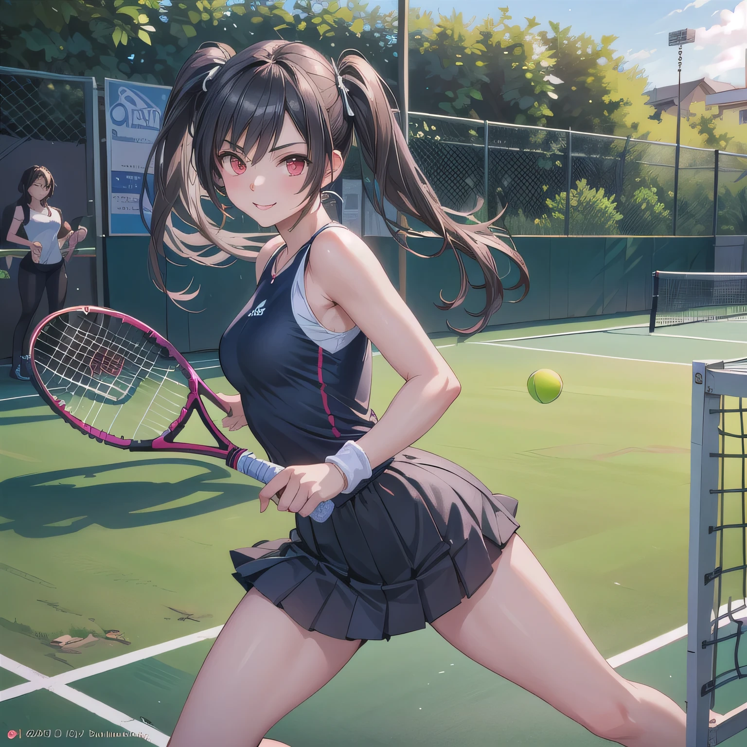 pieces fly、masterpiece、highest quality、Super detailed、High resolution、High resolution、8K portrait、Unity 8k壁紙のHigh resolutionCG、unity 8k wallpaper、cute type little:1.5、:1.5、Highly detailed CG unity 8k wallpaper、realistic、real person、cute type little、 portrait photography、shiny skin、High resolution、(:1.2)、(1 girl)、beautiful clear eyes、very detailed explanation、delicate face、nice lips、slender body、Same with big breasts thin waist、thin legs、(Tennis court :1.6)、1 girl, cute type, perfect face, seriously, (blush:1.5),((There are a lot of people nearby:1.4))Same with big breasts,((tennis wear:1.3)),(((clothing lift:1.5))), (((I have nipples)))、Detailed description vagina,show vagina,spread legs,spread ,((cum in vaginas:1.4))、(think back:1.5)、(close up cat:1.4)