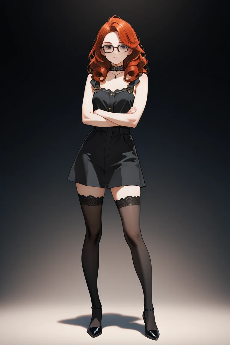 masterpiece, (photorealistic:1.4), best quality, beautiful lighting,KPop idol, black elbow gloves, black gloves, black necktie,black skirt,black pantyhose,white sleeveless white blouse,solo,bare shoulder,outdoor,full body
(ulzzang-6500:0.5), makima \(chainsaw man\), (red hair)+(long braided hair)+(bangs), yellow eyes, golden eyes, ((ringed eyes)),medium breast, detailed face,smile,
RAW photo, 8k uhd, film grain,blurry background,