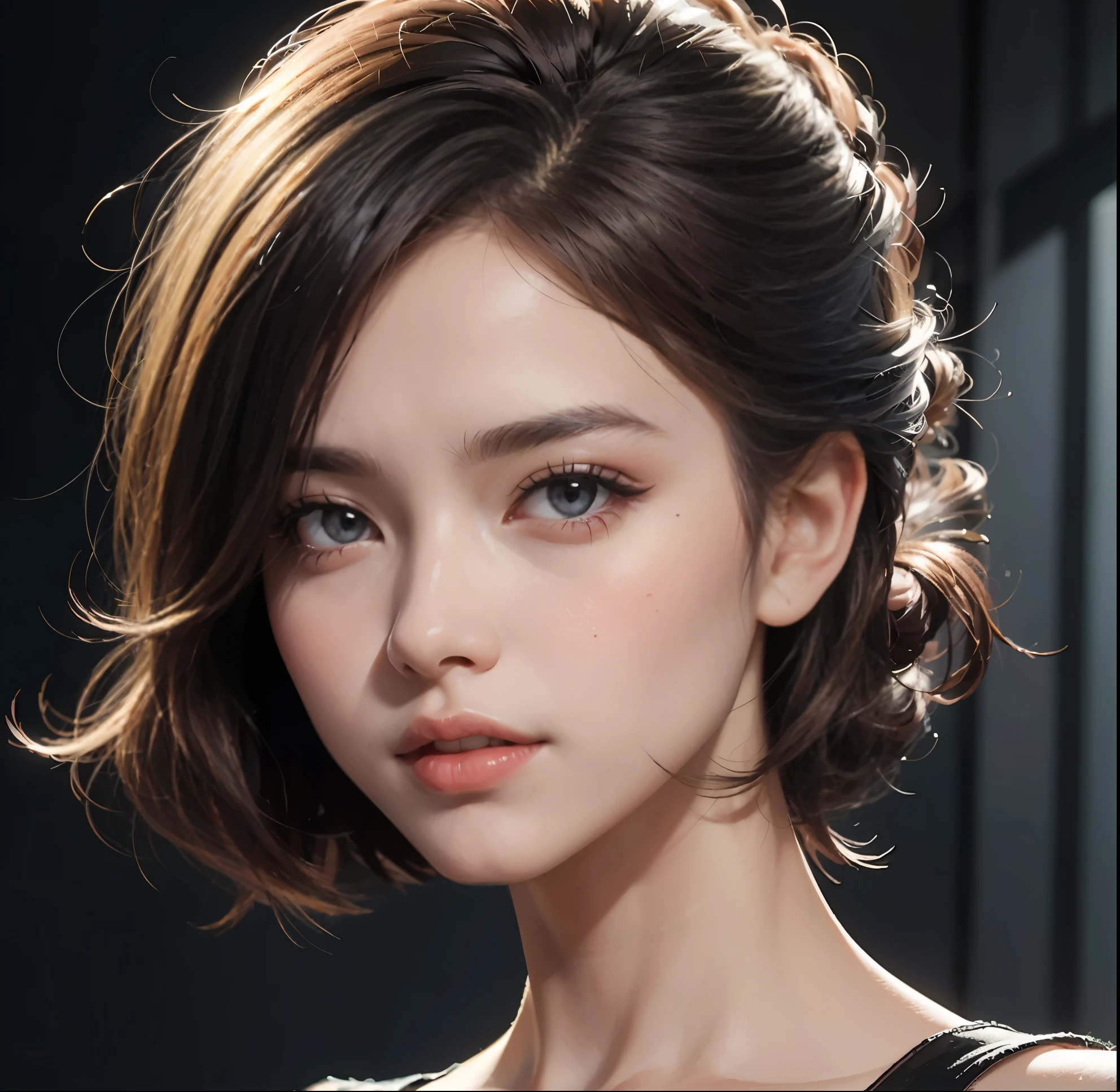 Female Character in Cartoon Style Digital Art Style Illustration Cartoon image of a woman .Ilustra??o estilo desenho animado, estilo de arte dos desenhos animados, Ella Purnel lestilo Cartoon style digital illustration artgerm style cartoon art style, digital illustration style, design de personagens altamente detalhado, arte digital detalhada coragem, Forest fan art, Design de personagens de retrato, beautiful digital illustration, retrato de alta qualidade, Arte em quadrinhos, mulher jovem cabelo com transas lindas . Beautiful lined eyes Medium large bust and wonderful sexy clothes. image expression of sexual desire from the waist to the illustration Ella Purnellstyle Cartoon style digital illustration artgerm style