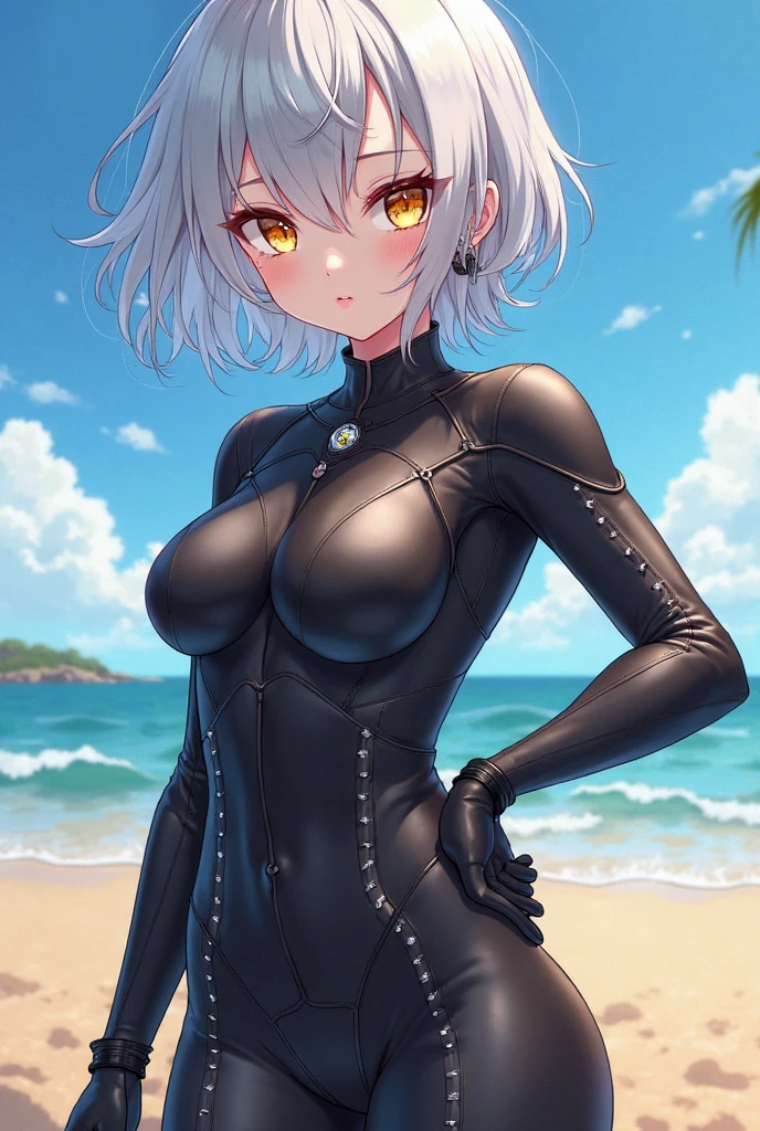 ((Top quality, 8K, masterpiece: 1.3)), 1 Girl, Cute Japanese woman emphasizes slim abdominal muscles: 1.3, (Feel free to hairstyle, Standard breasts: 1.2), uniform: 1.2, 1 Boyle, Cute Japanese emphasizes slim abdominal muscles: 1.4, (Feel free to hairstyle, Standard breasts: 1.2), : 1.2, beach, Super detailed face, delicate eyes, Double eyelids