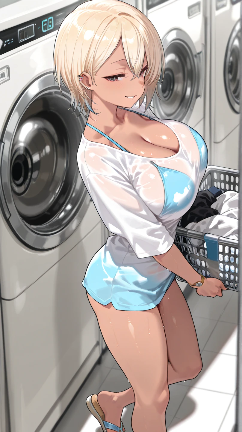Ultra HD、Ultra high definition、Noise Reduction、perfection、Image quality adjustment、balance、girl、Chest most、Camel Toe、Giant tit、Nipple Puffs、Cleavage、Plump、Super big breasts、Super big butt、kitchen、Dish-washing