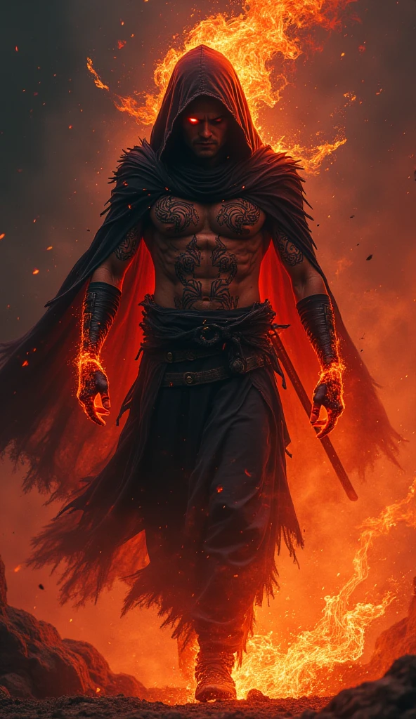 (extremely detailed 8k wallpaper),a medium shot photo of a fearful necromancer, Intricate, High Detail, dramatic