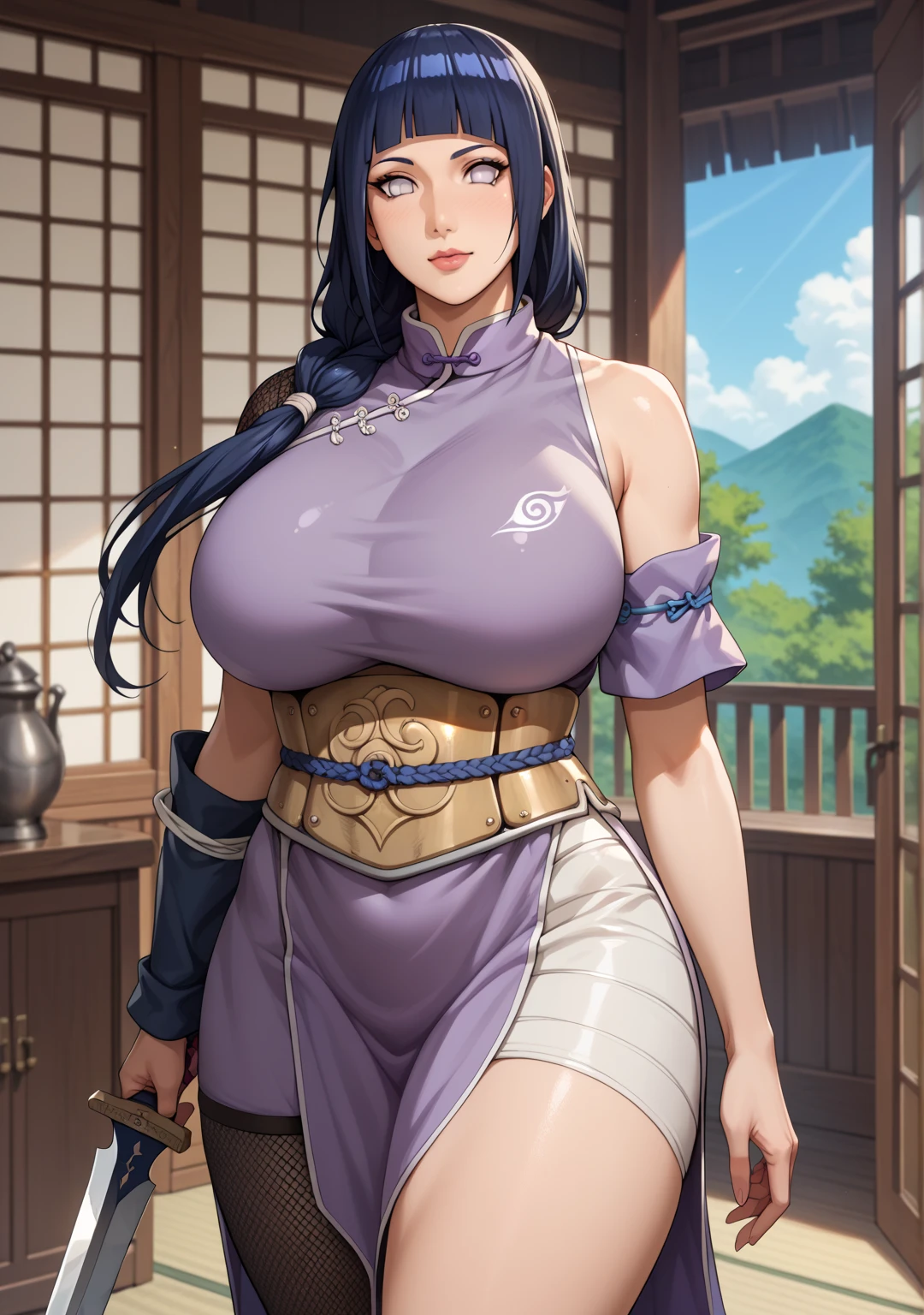 Jianxin, nude, 4k, ahoge, cum in pussy, standing, large breasts, hd, sharp image, high definition, extreme quality, detailed background, detailed foreground, exposed breasts, showing breasts, market place, shopping district, cum dripping out of pussy