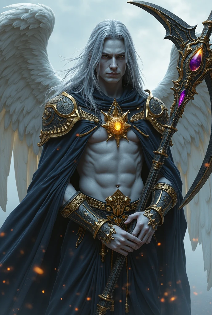 From a religious perspective, Lucifer, in Christianity, is often depicted as a fallen angel who was once a high-ranking celestial being, radiating with divine light and beauty. However, his rebellion against God led to his transformation into a dark and malevolent figure. If focusing on Christianity, this prompt will explore the biblical narrative of Lucifer's fall from grace and delve into the theological implications of his rebellion and subsequent role as the embodiment of evil. Additionally, this prompt can also consider Lucifer's appearance in the graphic novel "The Sandman" by Neil Gaiman, where he relinquishes his position as the Lord of Hell and opens a nightclub in Los Angeles. It will explore the complexities of free will, questioning whether Lucifer is a victim of his own choices or if he serves as a catalyst for humanity's moral dilemmas. Furthermore, this prompt will touch upon the concept of duality, highlighting Lucifer's ability to embody both light and darkness, and his role as a symbol of temptation and the human capacity for both good and evil.