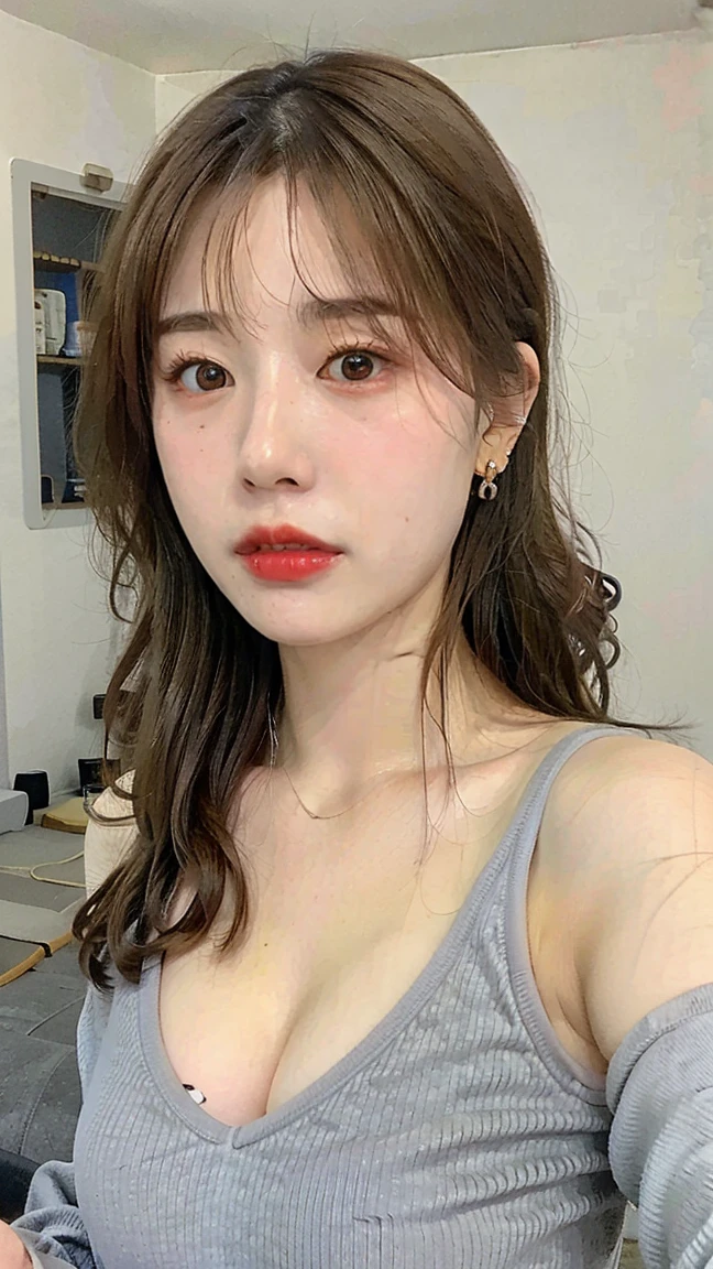 (8k, RAW photo, highest quality, masterpiece:1.2), (realistic, photo-realistic:1.37), highest quality, ultra high resolution, Light leakage, dynamic lighting, slim, smooth skin, (face to face with the children_v1:1), K-POPアイドル,(beautiful and detailed face:1),(free buff:1.2), outdoors, Ulzzang-6500, 1 girl, whole body, from before, Front view, (round face:1.2), (round chin:1.2),