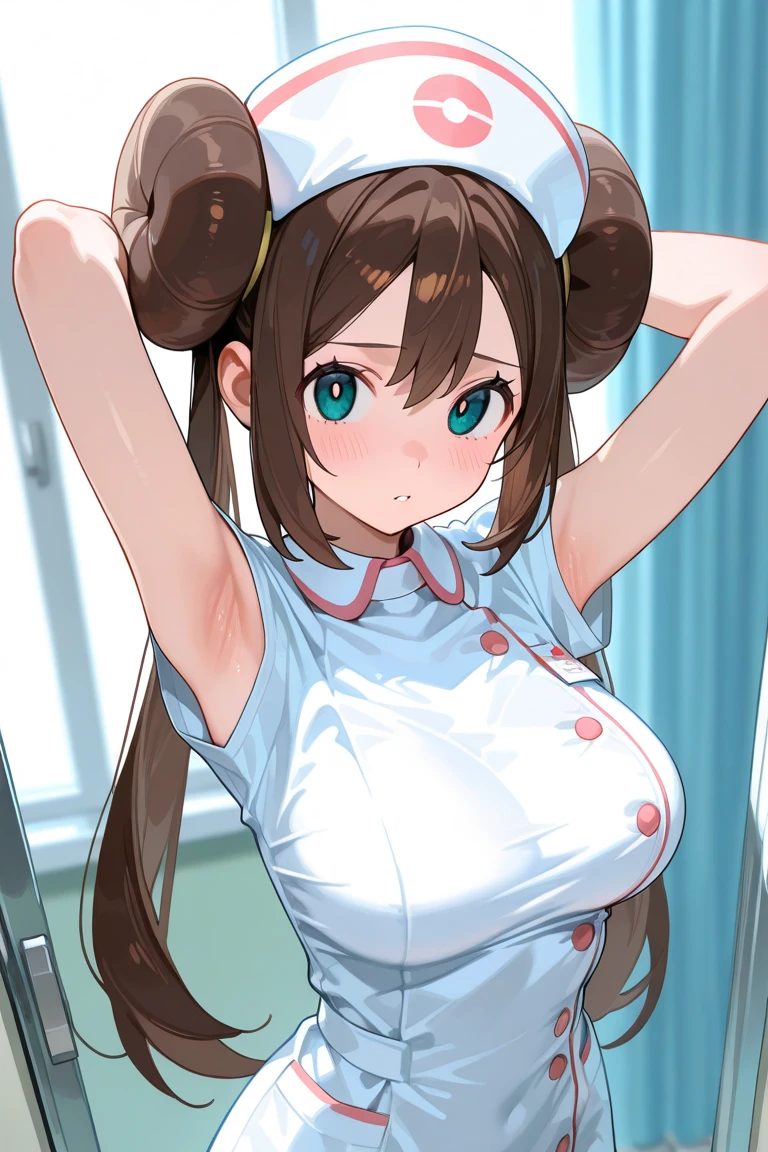 Beautiful girl, hot girl, detailed face, detailed eyes, detailed hair, detailed body, hanging boobs, change background, 8k, realistic, ultra realistic, Brown hair, Brown eyes, ((Chizuru Mizuhara))