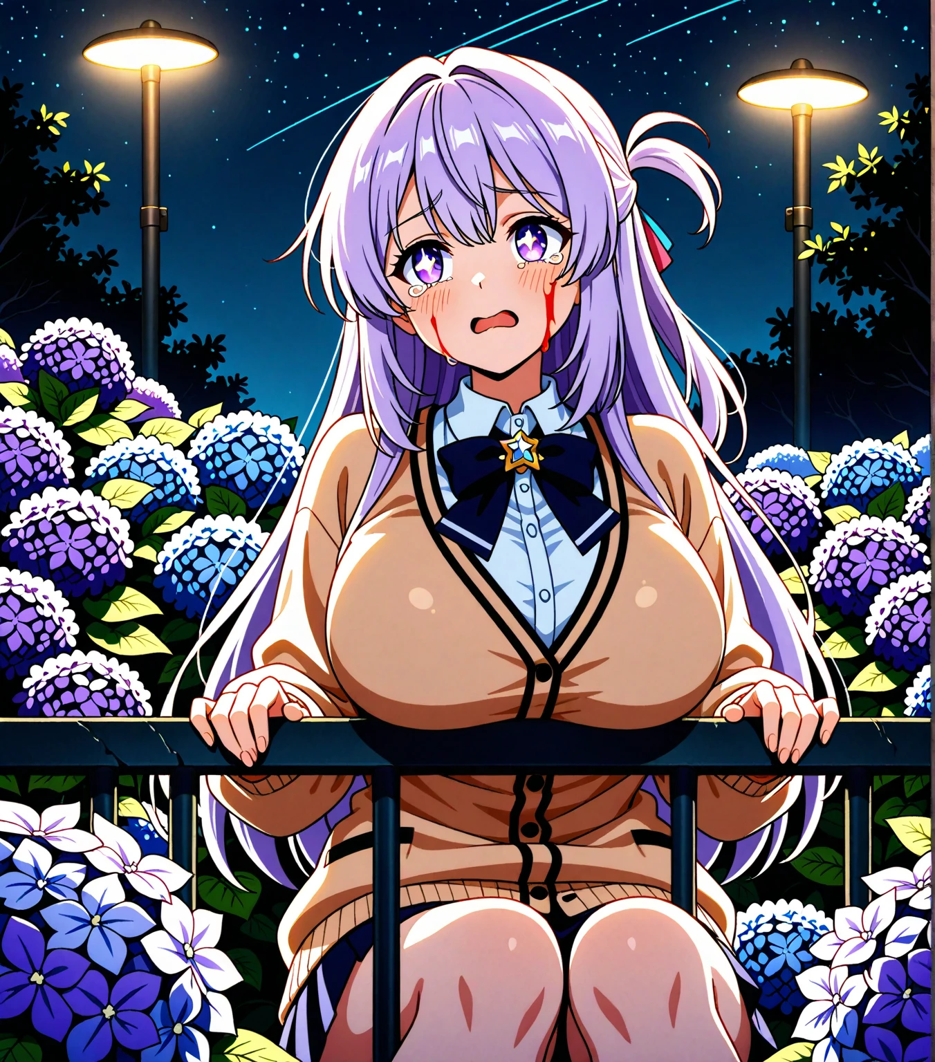 Patchouli Naked SEX Reluctant Crying Pain Spread Legs Forced SEX Big Breasts Big Butt Arms Also Restrained Naked Restraint SEX long_hair, purple_hair, crescent, purple_eyes, ribbon, hat, bow, bangs, red_ribbon, capelet, hat_ribbon, striped, very_long_hair Naked Spread legs Naked Completely Naked Intense Big Cock Reluctant crying and suffering Lying down Captured Breast sucking