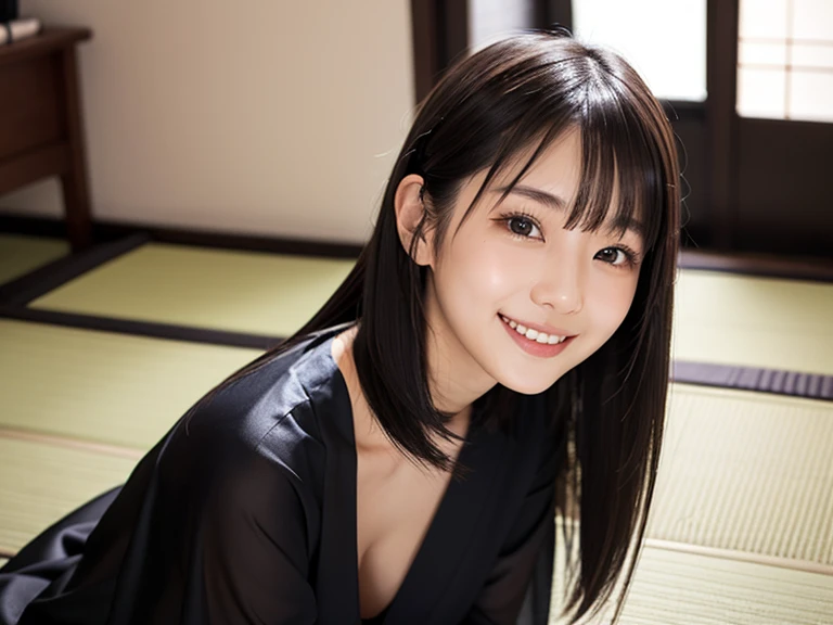 Woman in plain clothes posing in living room、Harsh flash photography、Young beautiful gravure idol、[photos realistic]!!,Candid flash photography、magnifica、Masa Nakayama、flash photo、Sui Ishida、Do not copy hands、adult lady