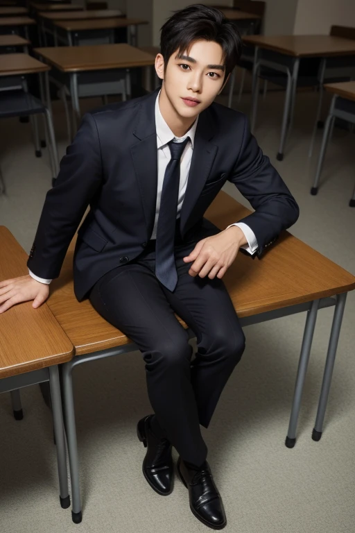 Handsome face, male,