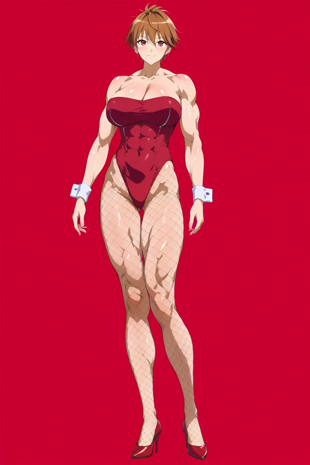 masutepiece, Best Quality, Photorealsitic, 4K, JapaneseA MILF, (solo), (((50 years old))), (Wrinkles at the corners of the eyes:1.5), (nasolabial folds:1.5), ((Large breasts)), (Saggy udder), A MILF, glamor, A sexy, Chromo-white skin, Wavy Shorthair, Looking at Viewer, (((my skin is old))), ((muscles are old)), Super large udder, Knitted off-the-shoulder dresses, high-heels, ssmile, Public places,