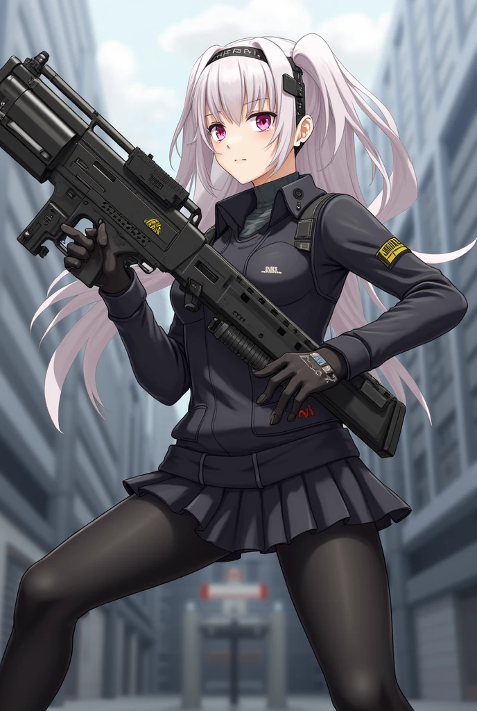 <lora:MetalslugSimon:0.8>, metalslugSimon, 1girl, jacket, red scarf, rifle, masterpiece, best quality,