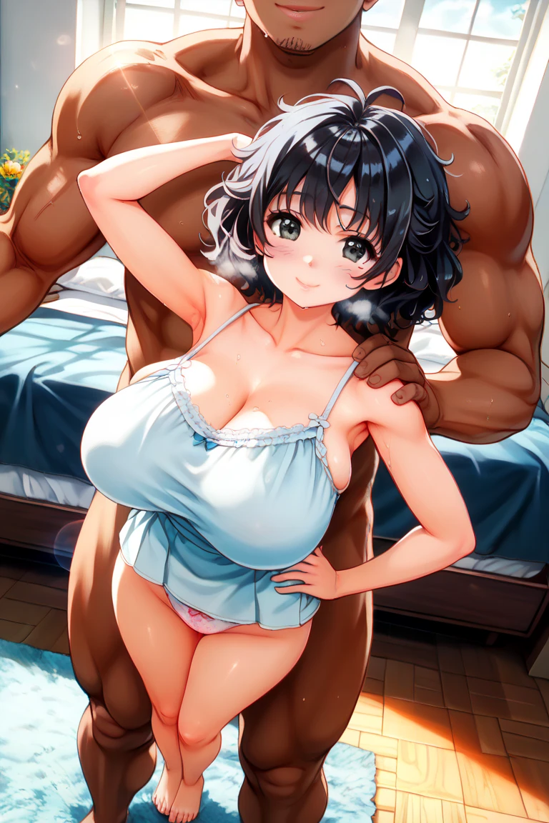 One Woman、One Man、Massage parlor、beauty、Micro Bikini、lotion、女はベッドにDownward、Downward、Massaged、Naughty Massage、The man is a masseur、Age 25、Long Hair, Highest quality, Thick thighs、big Ass、big 、 Black Hair,My crotch is steaming 、Sweaty body、Having your groin touched、sexual excitement、Obscene sound effects、Convulsions、Acme、orgasm、Love Juice