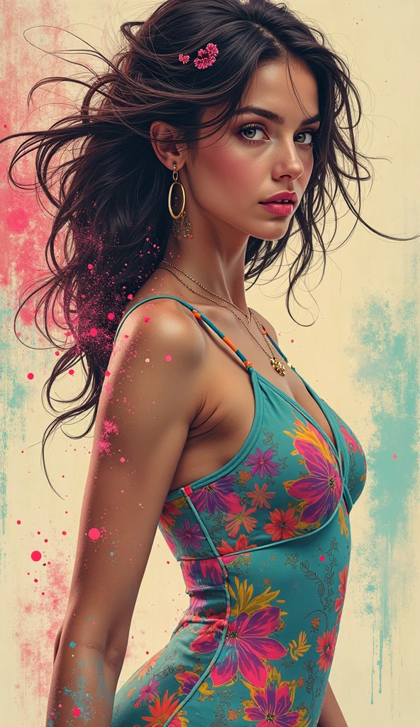 A skibidi hot girl