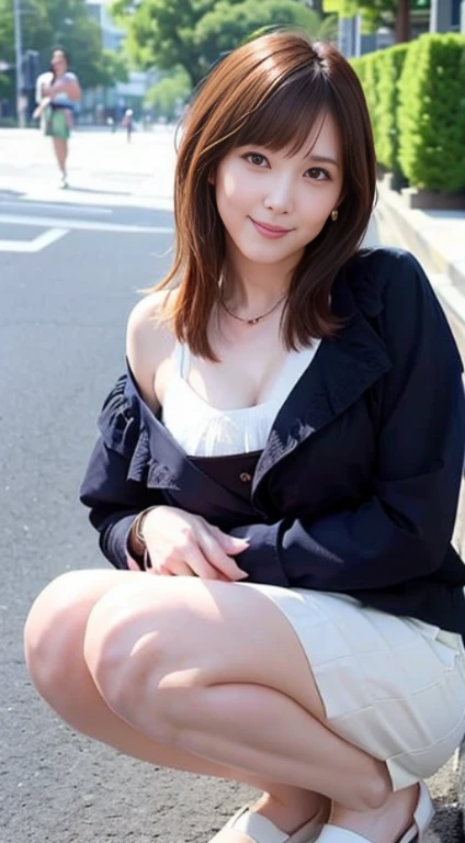 score_9, score_8_superior, score_7_superior, highest quality, Realistic, masterpiece, Beautiful details, hyperRealistic, woman,14, , 12 yund and small face, Baby Face,One girl, masterpiece, high quality, High resolution, (Open naked blazer:1.25),(schooluniform,bow,black panty:1.35), Outdoor, (medium Breasts, Cleavage, slender waist,abs:1.25),whole body, null, cloud, Complex background, Warm Light, (Top crop:1.2), Covered nipples, (short hair,no part hair:1.35) (beach,Sea:1.3),(sitting with spreading legs,lotus position,Indian style:1.55)、(big Droopy eyes, Natural Makeup、Ultra-high definition beauty face:1.35)、(Ultra high resolution perfect beautiful teeth, Mid-chest, Tight waist,toothy smile:1.15)、Use natural light and color,lity glossy red lips