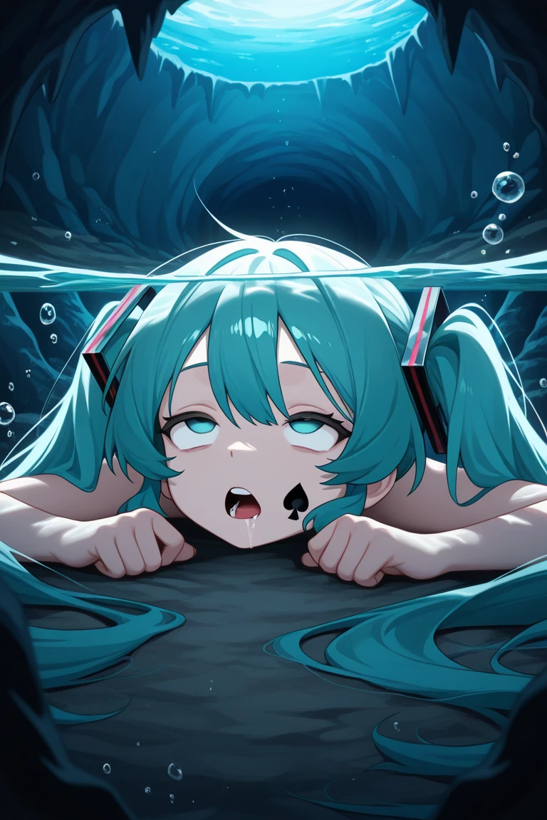 blood；Broken zither；Big breasts Hatsune Miku；Medicine in hand