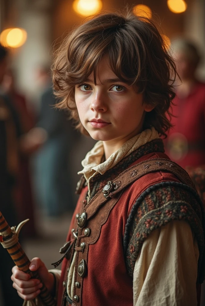 Young boy. Blue Eyes. Dark Hair. Medieval art. Long Hair. Berserker Boy. Viking Boy