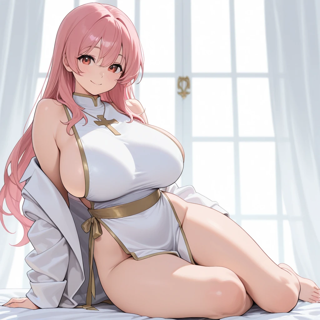 masterpiece, highest quality,beautiful eyes, beautiful hair, beautiful face, beautiful skin, alone, 1 girl, High leg, erect nipples, high heels, anime girl, whole body, winding, beautiful breasts, barefoot,shiny skin, cleavage,shining eyes, Are standing, Leotard armor, abdomen
