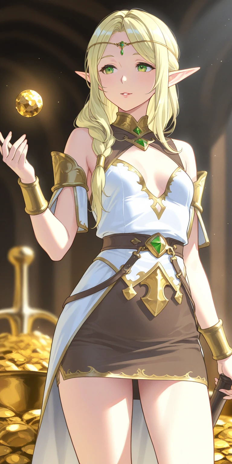 Anime, Athena Greek goddess of wisdom, modern 20 year's women, in a bar, pov is next to the female, (Athena wearing chest plates, gantlets, shoulder cover, belt, small roman warrior Helmet) (Athena equip with a spear)