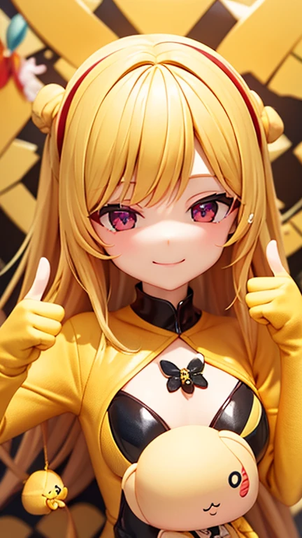 tmasterpiece,Best quality,Girl with yellow hair