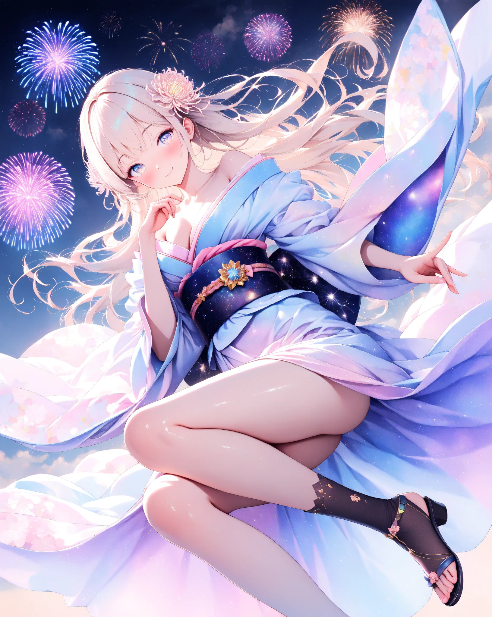 Tanabata night sky