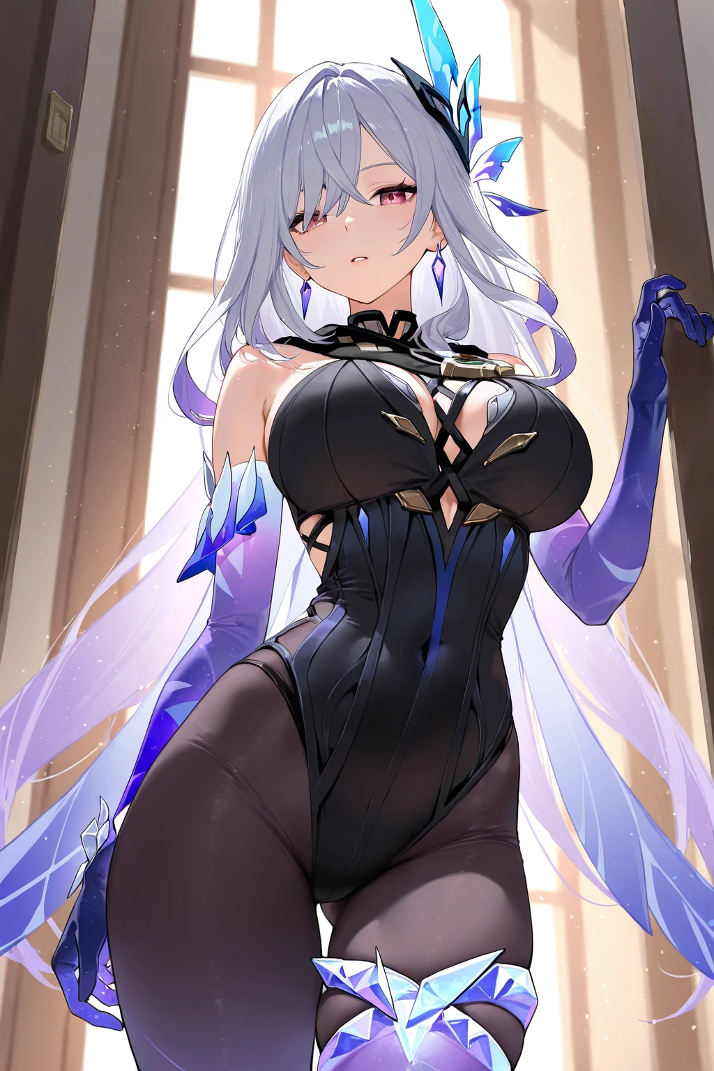 (whole body),Explain the whole,Browsing Caution,最high quality,High resolution, Very detailed,Game CG,Dutch Angle,緻密でBeautiful Eyes,beautiful girl,Chest Focus,(Captivating smile), (Spread your legs), (Please put your feet up), leotard,armor, 装甲dress, Black dress, 黒いgloves, Blue Armor, Blue dress, breastplate, dress, drop down, gloves, mask, Shoulder rest, 短いdress, shoulder armor,Thigh-high boots,((Very detailedな背景)), (((Cowboy Shot,Dynamic Angle))),1 girl,,(Glowing Skin:1.3),(beautifully濃厚な肌),(Thinning hair), masterpiece, high quality, High resolution, Confused,(beautifully、beautiful:1.2), Beautiful Hands, (4K), 8k, Perfect balance,(Highly detailed CG Unity 8k wallpaper), Perfect hands, Embarrassing, blush, Light_vestige,Intricate details,Written boundary depth, extremely delicate and 美しい,Professional photography, Bokeh, High resolution, Sharp details, 最high quality, Thick thighs,Beautiful Eyes, Beautiful background, beautifully緻密なボディ,fine grain,classroom,Table Sex,Groin friction,Masturbation,A puddle of pussy juice,From below,Moaning,close your eyes,Open your mouth,arm_support,(Leaning forward:1.5),