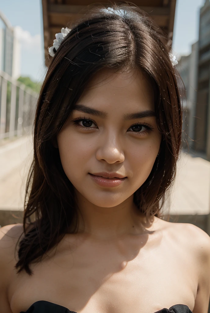 ((2 s)), girls, children, naked, flat chest, tiny cleavage, indonesian, adorable, youthful, juvenile, young, cuties, chignon, glossy full lips, ((shaved pussy)), volumetric lights, cinematic, bokeh, soft realistic shadow, professional photo shoot, outdoor, dark black nipple and areolae, tiny round cleavage, short depth of field, bokeh, (((9yo:)))