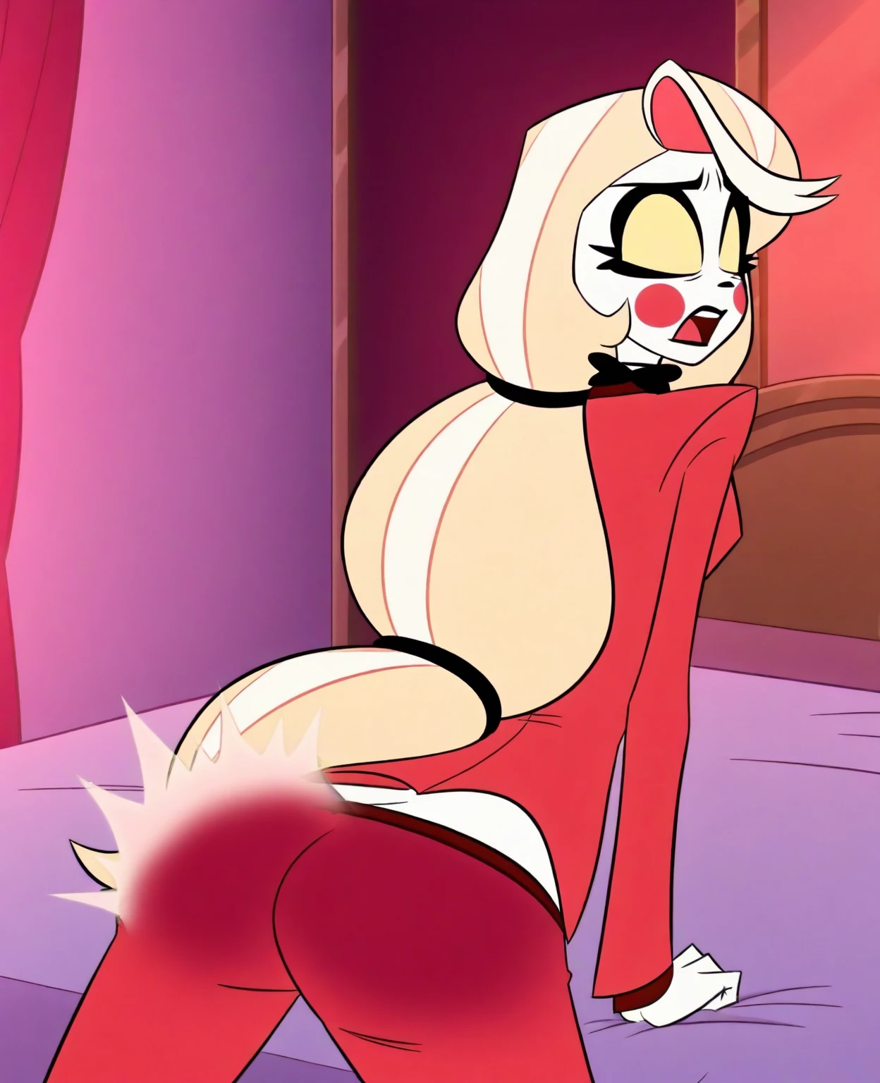 upskirt, duo focus, equestria girls, blushing, sunset shimmer, bra, underwear, grin, evil smile, erection, smiling, butt, clothes, maid, black panties, underwear, sunbutt, show accurate, vector, male pov, tenting, crotch big bulge, big erection in pants, offscreen male character